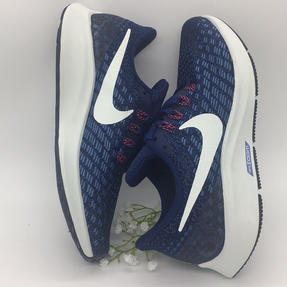 WMNS NIKE AIR ZOOM PEGASUS 35 blue void/ghost aqua - Picture 4 of 8